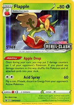 Flapple - SWSH022 (Prerelease) [Staff] SWSH022 - SWSH Sword & Shield Promo Cards Holofoil - Poke-Collect