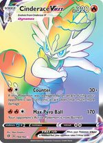 Cinderace VMAX (Secret) 194/192 - SWSH02 Rebel Clash Holofoil - Poke-Collect