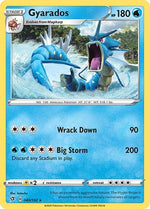 Gyarados 40/192 - SWSH02 Rebel Clash Reverse Holofoil - Poke-Collect