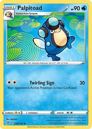 Palpitoad 45/192 - SWSH02 Rebel Clash - Poke-Collect