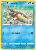 Arrokuda 52/192 - SWSH02 Rebel Clash Reverse Holofoil - Poke-Collect