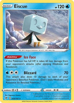 Eiscue 54/192 - SWSH02 Rebel Clash Reverse Holofoil - Poke-Collect