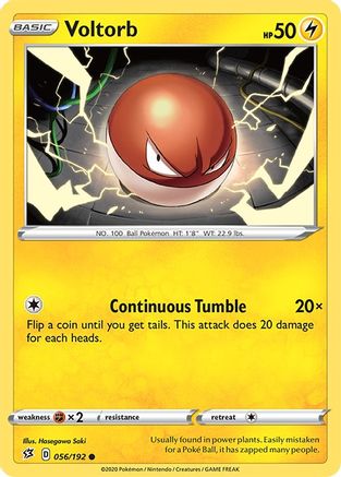 Voltorb 56/192 - Rebel Clash - Poke-Collect