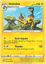 Heliolisk 64/192 - SWSH02 Rebel Clash - Poke-Collect