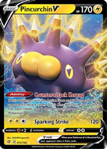 Pincurchin V 72/192 - SWSH02 Rebel Clash Holofoil - Poke-Collect