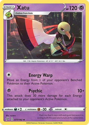 Xatu 77/192 - Rebel Clash - Poke-Collect
