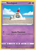 Sandygast 81/192 - SWSH02 Rebel Clash - Poke-Collect
