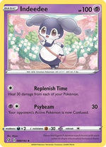 Indeedee 88/192 - SWSH02 Rebel Clash Reverse Holofoil - Poke-Collect