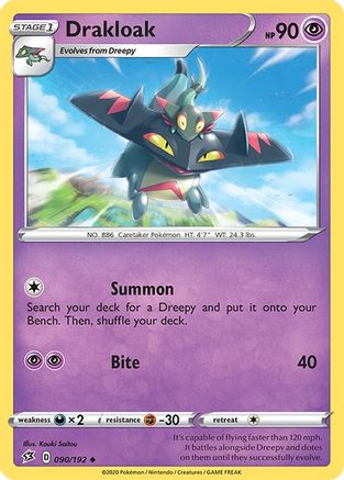 Drakloak 90/192 - SWSH02 Rebel Clash - Poke-Collect