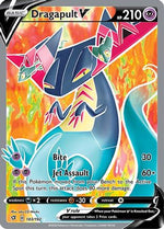 Dragapult V (Full Art) 183/192 - SWSH02 Rebel Clash Holofoil - Poke-Collect
