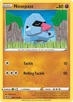 Nosepass 96/192 - SWSH02 Rebel Clash Reverse Holofoil - Poke-Collect
