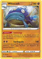 Whiscash 100/192 - Rebel Clash Reverse Holofoil - Poke-Collect