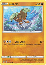 Binacle 103/192 - SWSH02 Rebel Clash Reverse Holofoil - Poke-Collect