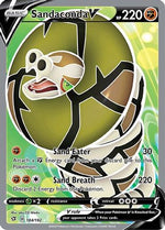 Sandaconda V (Full Art) 184/192 - SWSH02 Rebel Clash Holofoil - Poke-Collect