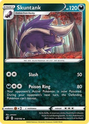 Skuntank 115/192 - Rebel Clash - Poke-Collect