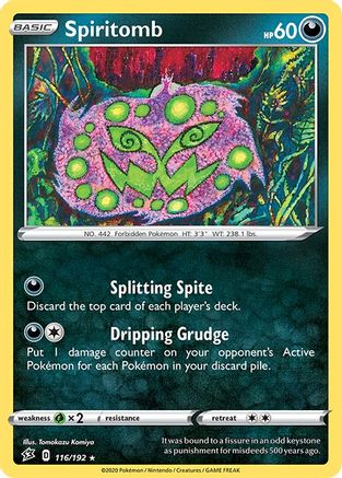 Spiritomb 116/192 - Rebel Clash - Poke-Collect
