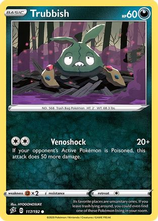Trubbish 117/192 - Rebel Clash - Poke-Collect