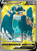 Copperajah V (Full Art) 187/192 - SWSH02 Rebel Clash Holofoil - Poke-Collect