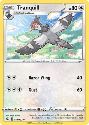 Tranquill 144/192 - Rebel Clash - Poke-Collect