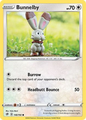 Bunnelby 146/192 - SWSH02 Rebel Clash - Poke-Collect