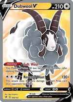 Dubwool V (Full Art) 188/192 - SWSH02 Rebel Clash Holofoil - Poke-Collect