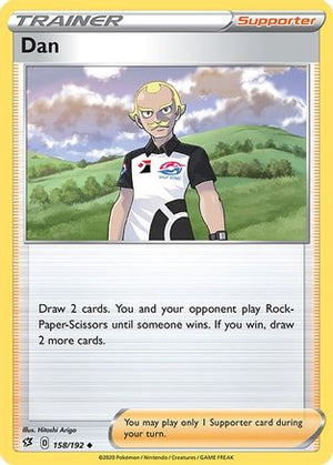 Dan 158/192 - SWSH02 Rebel Clash Reverse Holofoil - Poke-Collect