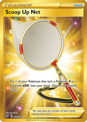 Scoop Up Net (Secret) 207/192 - SWSH02 Rebel Clash Holofoil - Poke-Collect
