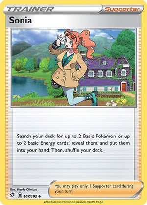 Sonia 167/192 - Rebel Clash Reverse Holofoil - Poke-Collect