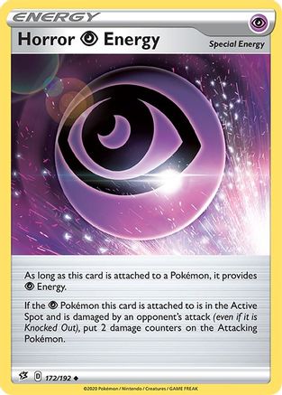Horror P Energy 172/192 - SWSH02 Rebel Clash Reverse Holofoil - Poke-Collect
