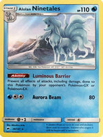 Alolan Ninetales - 28/147 (Water Web Holo) 28 - Miscellaneous Cards & Products Holofoil - Poke-Collect