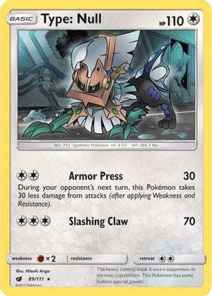 Type: Null - 89/111 (SM Crimson Invasion) 89 - Deck Exclusives - Poke-Collect