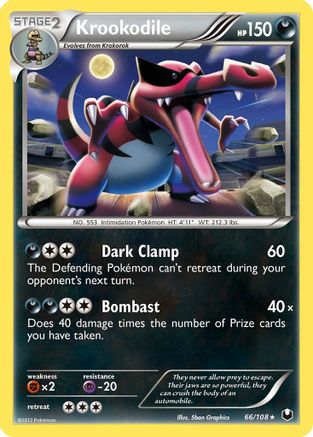 Krookodile - 66/108 66 - Deck Exclusives - Poke-Collect