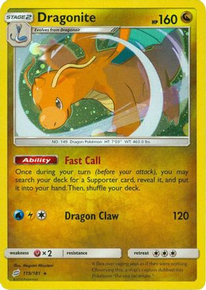 Dragonite - 119/181 (Cosmos Holo) 119 - Miscellaneous Cards & Products Holofoil - Poke-Collect