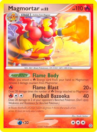 Magmortar - 31/132 (Secret Wonders) 31 - Deck Exclusives Holofoil - Poke-Collect