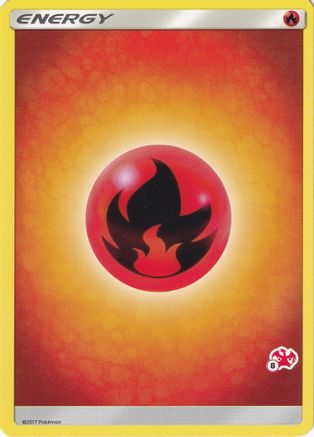 Fire Energy (#8 Charizard Stamped) - Battle Academy - Poke-Collect
