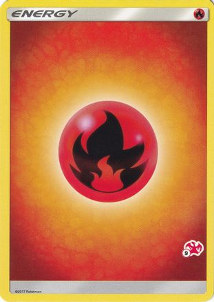 Fire Energy (#9 Charizard Stamped) - Battle Academy - Poke-Collect