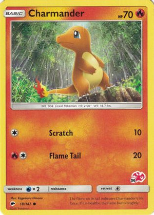 Charmander - 18/147 (#56 Charizard Stamped) 18 - Battle Academy - Poke-Collect