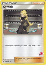 Cynthia - 119/156 (#59 Charizard Stamped) 119 - Battle Academy - Poke-Collect