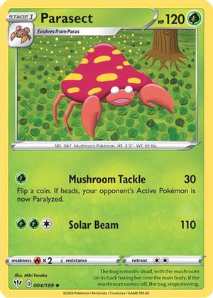Parasect 4/189 - SWSH03 Darkness Ablaze - Poke-Collect