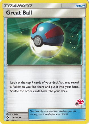 Great Ball - 119/149 (#55 Charizard Stamped) 119 - Battle Academy - Poke-Collect