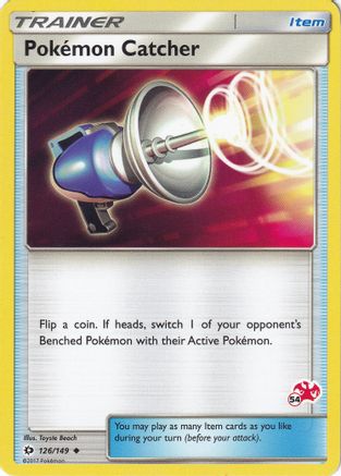 Pokemon Catcher - 126/149 (#54 Charizard Stamped) 126 - Battle Academy - Poke-Collect