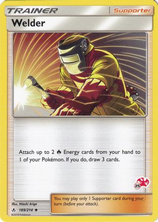 Welder (#25 Charizard Stamped) 189 - Battle Academy - Poke-Collect