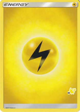 Lightning Energy (#39 Pikachu Stamped) - Battle Academy - Poke-Collect