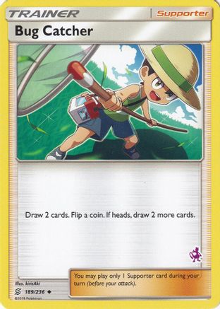 Bug Catcher - 189/236 (Mewtwo Stamped) 189 - Battle Academy - Poke-Collect