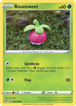 Bounsweet 14/189 - SWSH03 Darkness Ablaze - Poke-Collect