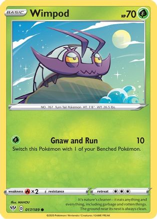 Wimpod 17/189 - Darkness Ablaze - Poke-Collect