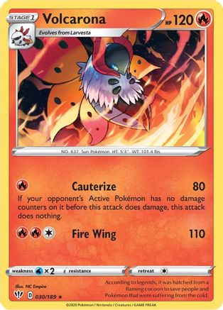 Volcarona 30/189 - Darkness Ablaze - Poke-Collect