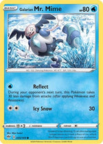 Galarian Mr. Mime 35/189 - SWSH03 Darkness Ablaze Reverse Holofoil - Poke-Collect
