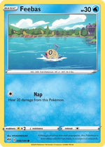 Feebas 38/189 - SWSH03 Darkness Ablaze Reverse Holofoil - Poke-Collect