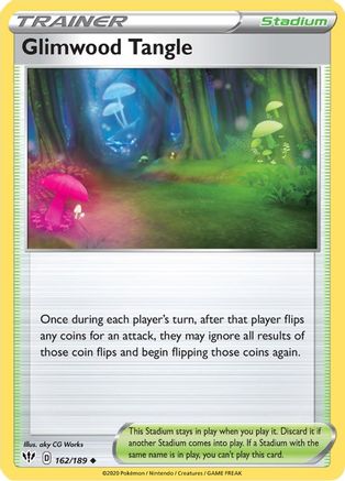 Glimwood Tangle 162/189 - SWSH03 Darkness Ablaze - Poke-Collect